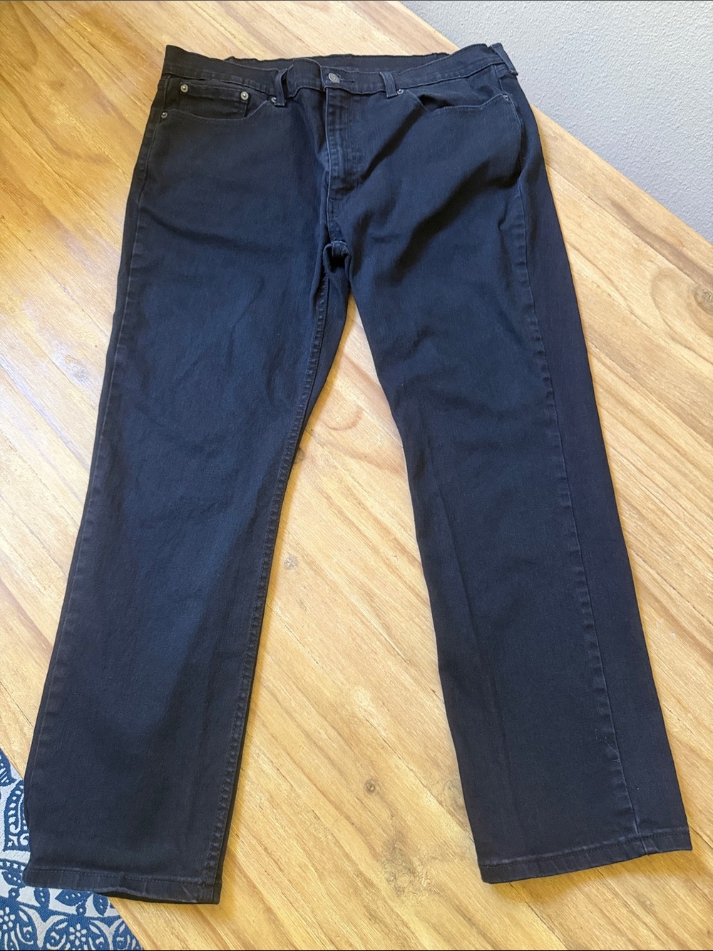 Men’s Levis 514 Straight Fit High Stretch 38x30 , Black